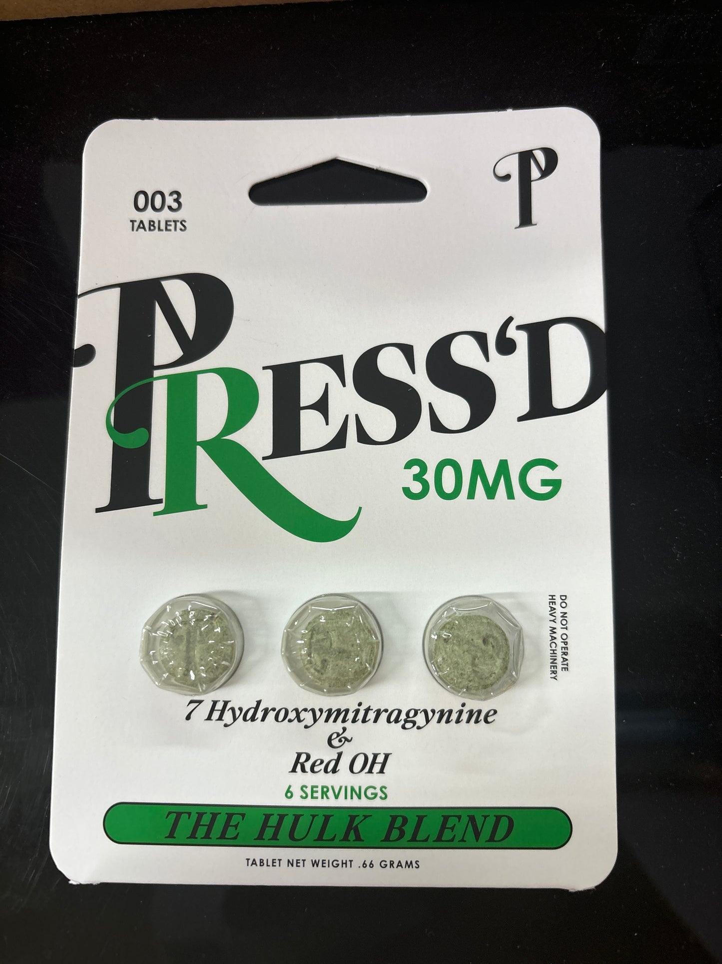 Press’d 7-OH Kratom Tablets