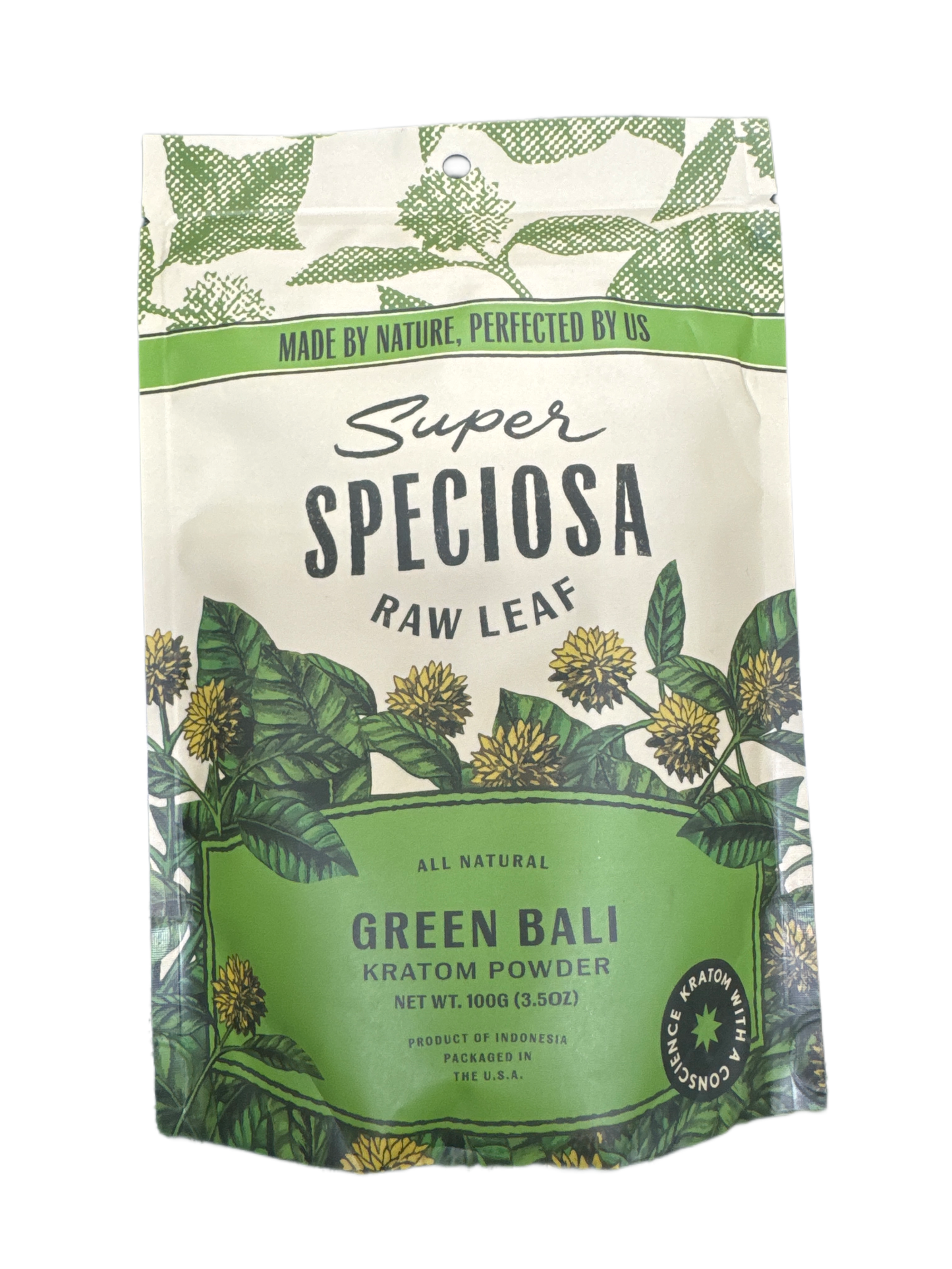 Super Speciosa Raw Leaf Kratom Powder