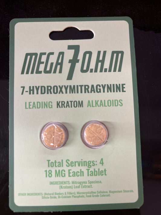 Mega 7 O.H.M Kratom Tablets