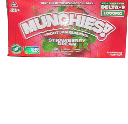 Munchies THC Gummies 1000mg