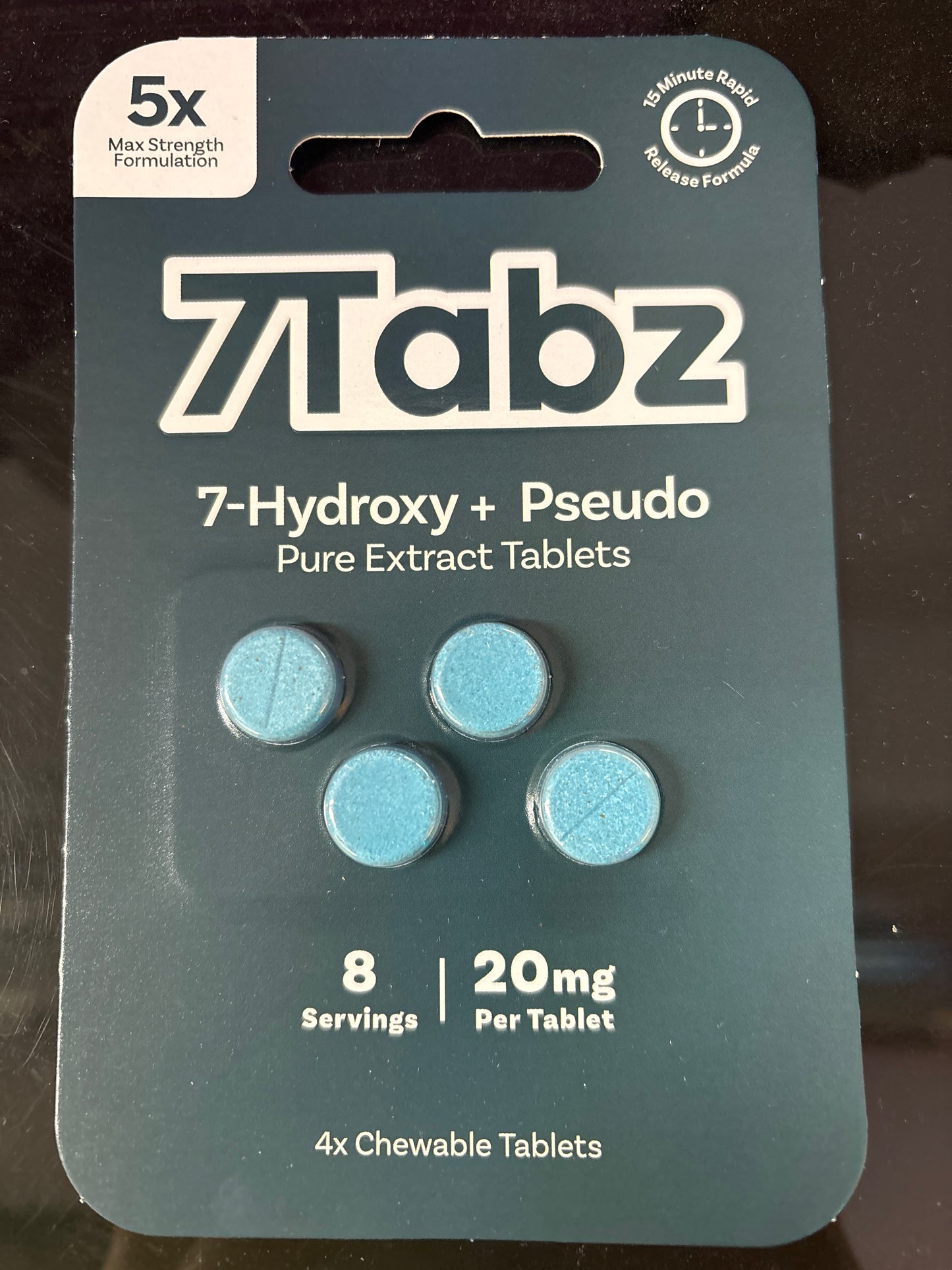 7Tabz + Pseudo Pure Extract Tablets (4 pack)