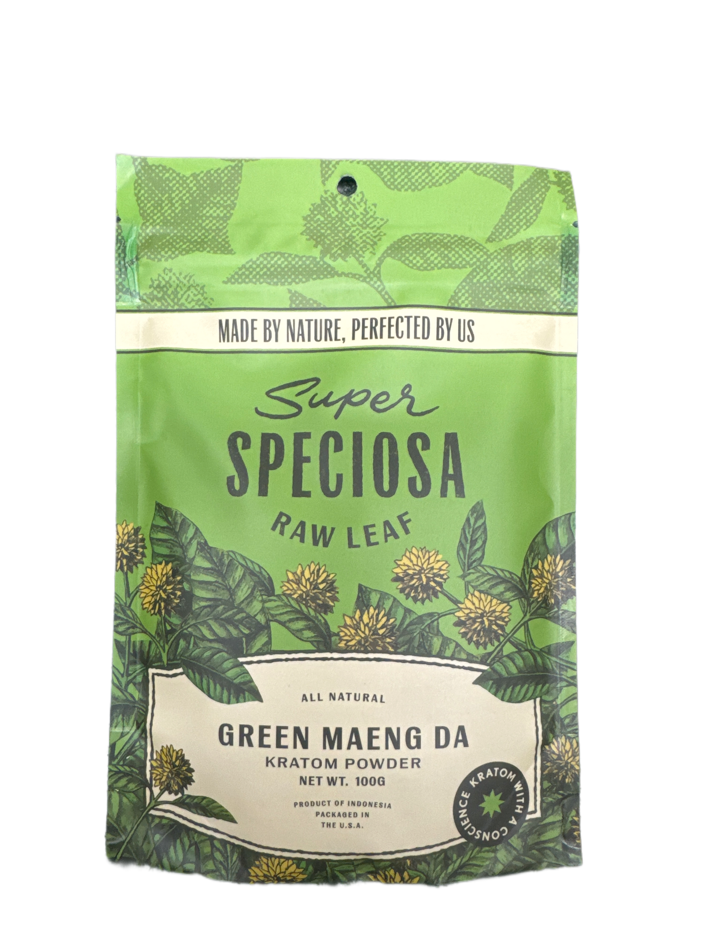 Super Speciosa Raw Leaf Kratom Powder