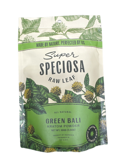 Super Speciosa Raw Leaf Kratom Powder