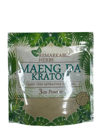 Remarkable Herbs Kratom Powder 3oz Bag