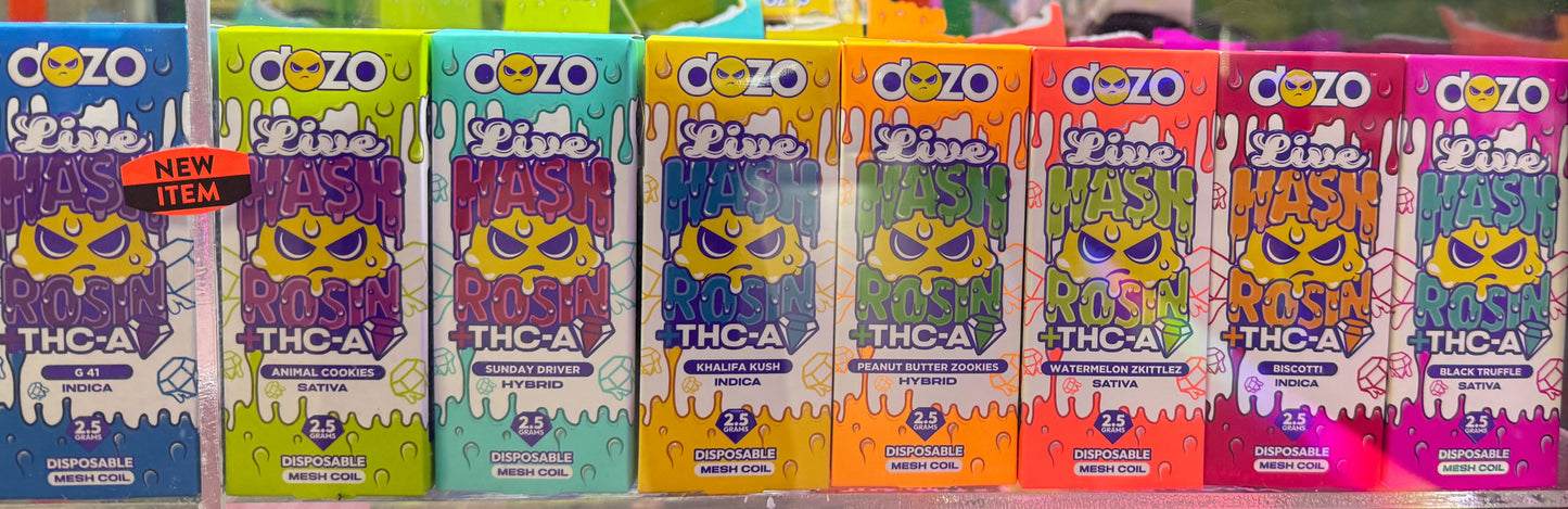Dozo 2.5g THC Disposable